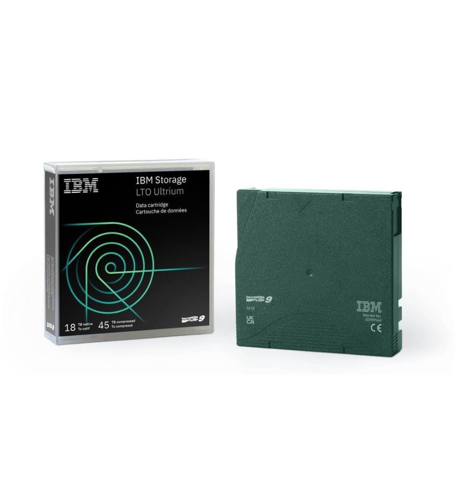 LENOVO - Support de stockage LTO-9 02XW568 18 TB 1 Pièce/s