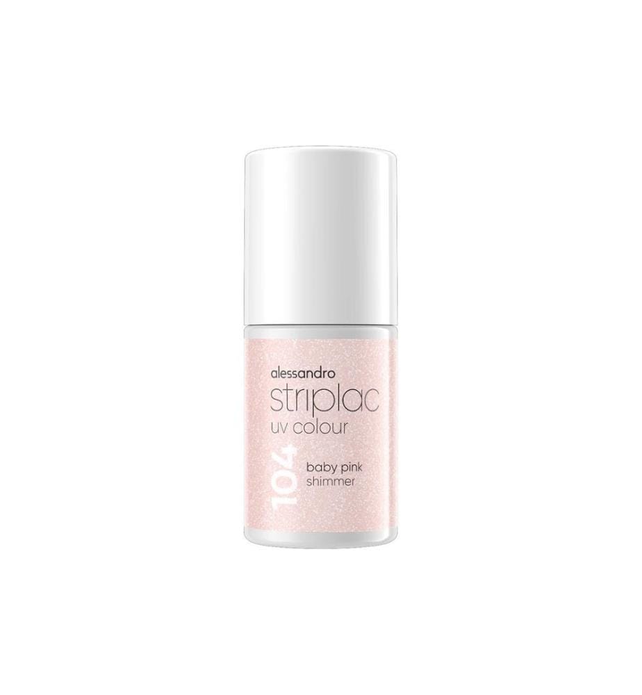 alessandro - Vernis à ongles Striplac UV Colour 104 Baby Pink
