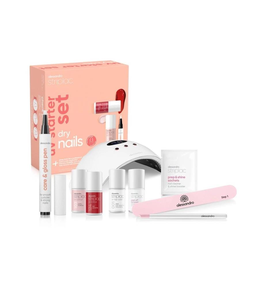 alessandro - Striplac UV Starter Set Dry Nails 2 Colours