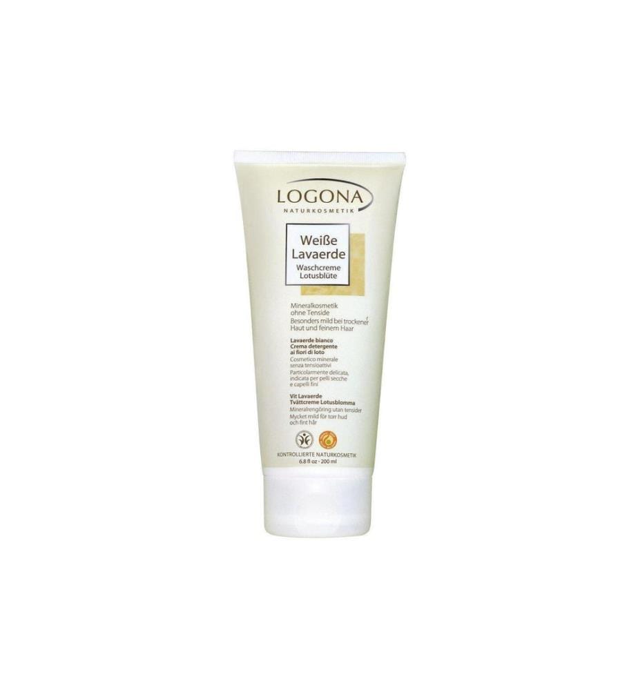 Logona - Terre de lave blanche Fleur de lotus 200 ml