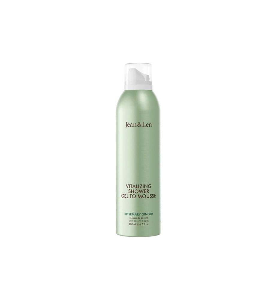 Jean & Len - Shower Gel to Mousse Rosemary/Ginger 200 ml
