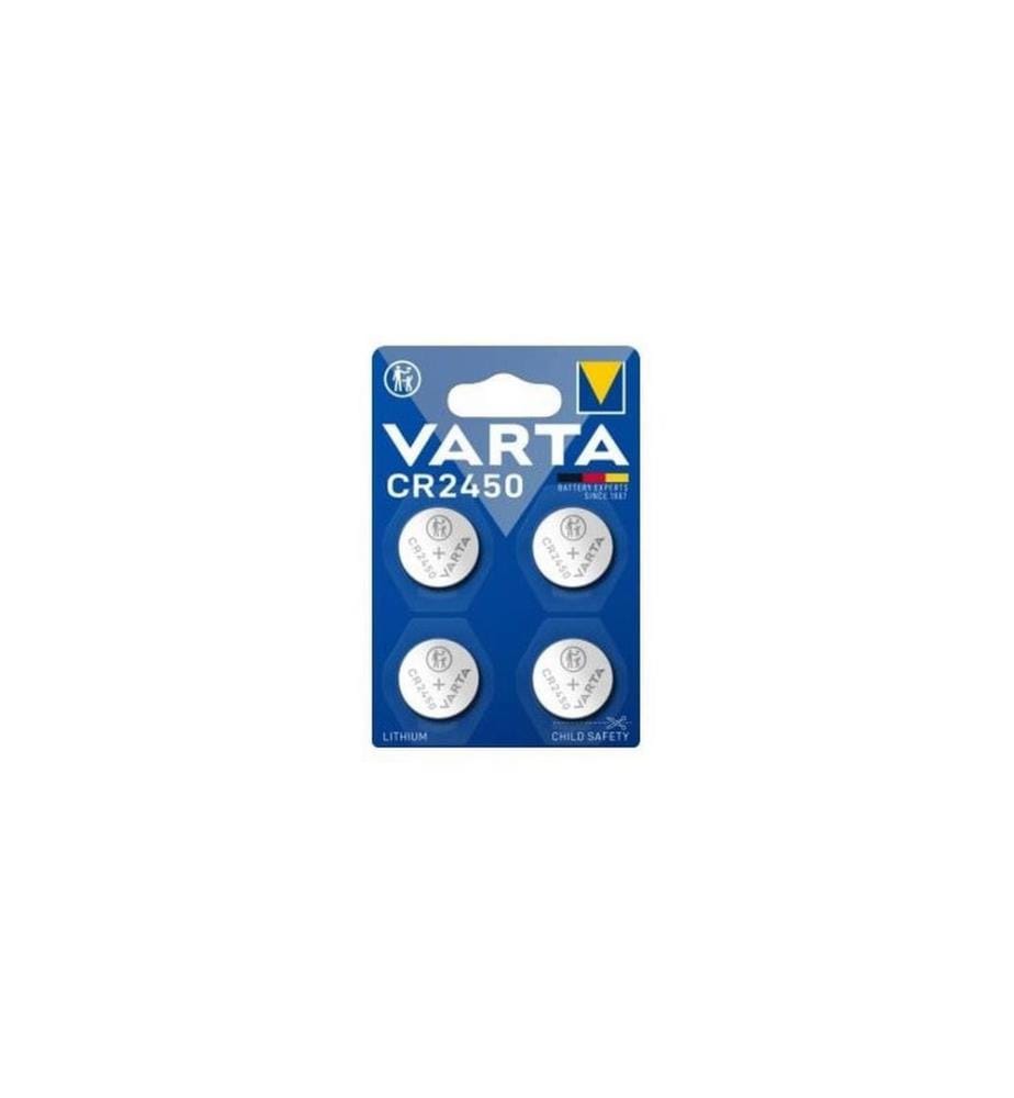 VARTA - Pile bouton CR2450 , 4 Pièce/s