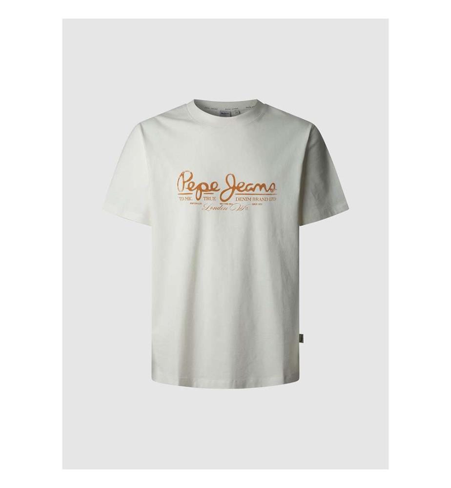 T-Shirt Dumas Tee Regular Fit - Blanc cassé