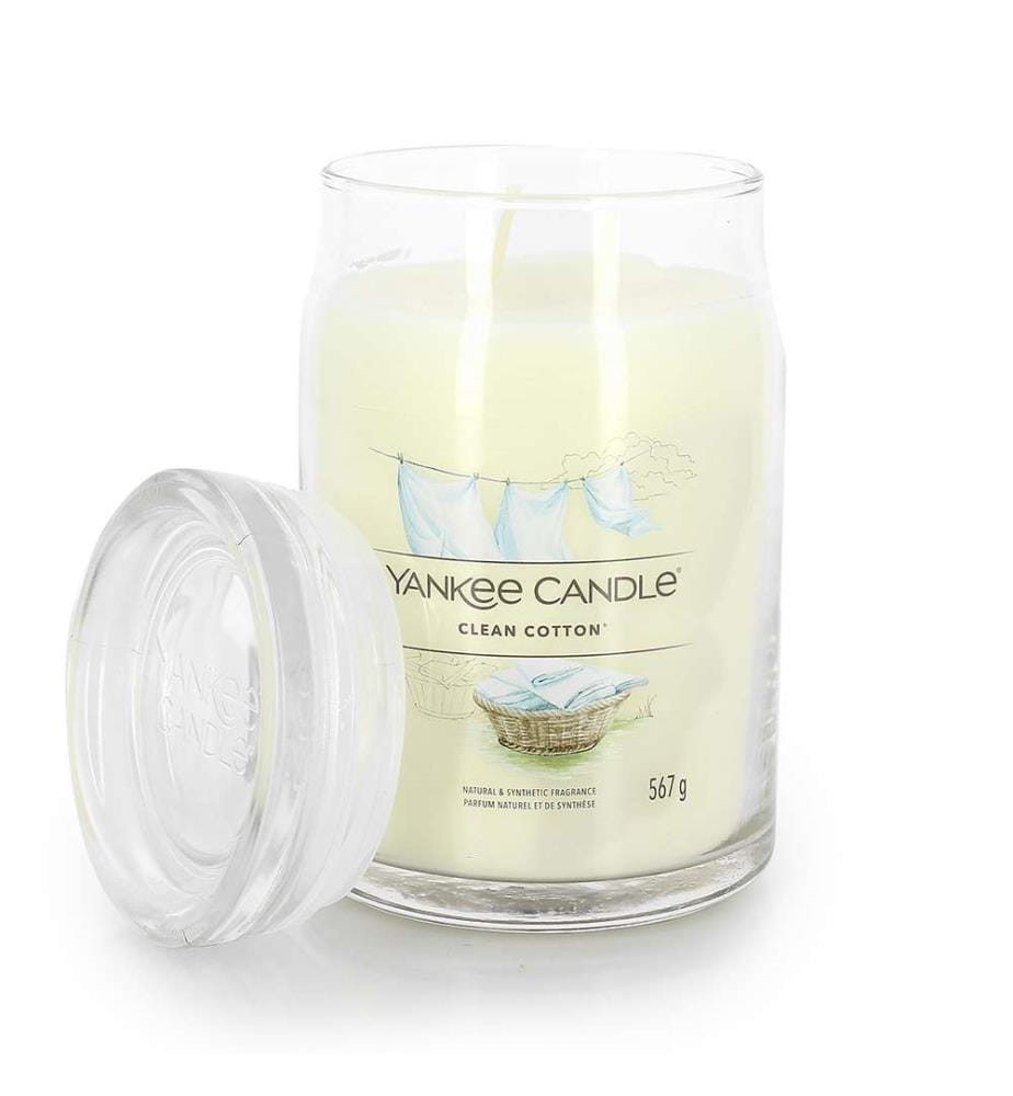 567 g - Bougie Parfumée Clean Cotton