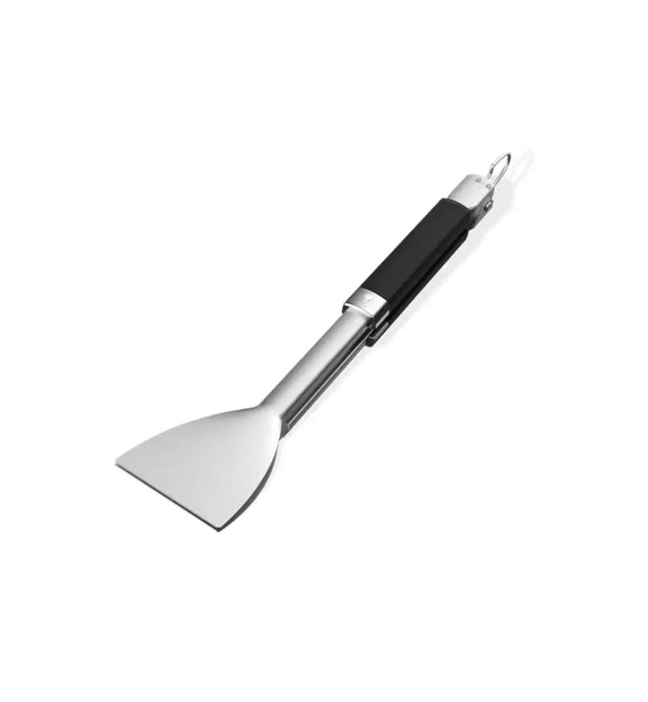 Pince plate pour planchas - Argent et Noir