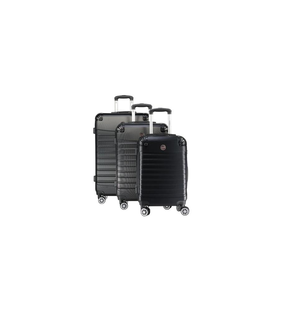SET DE 3 VALISE - SHOCK Noir