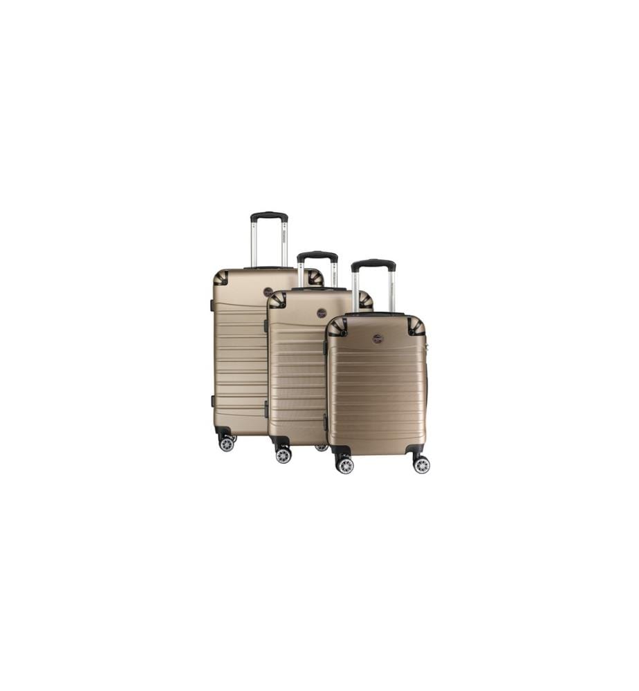 SET DE 3 VALISE - SHOCK Champagne