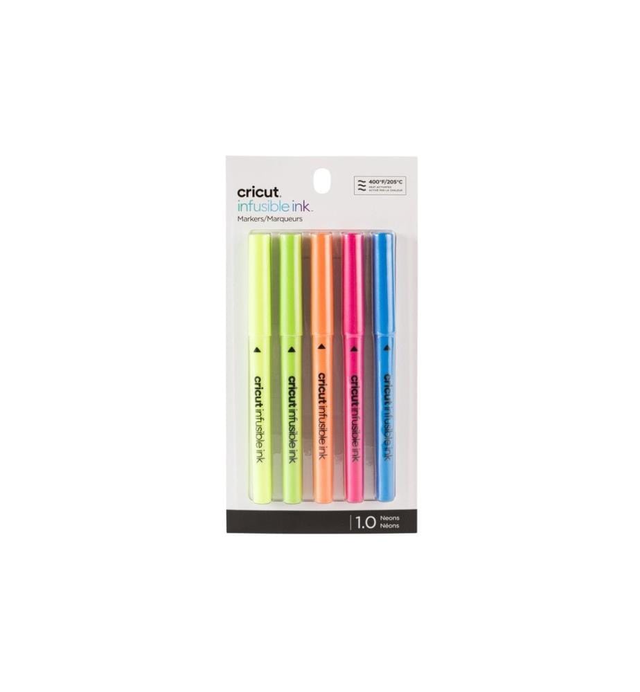 CRICUT - Set de crayons Infusible Ink Neon 1.0