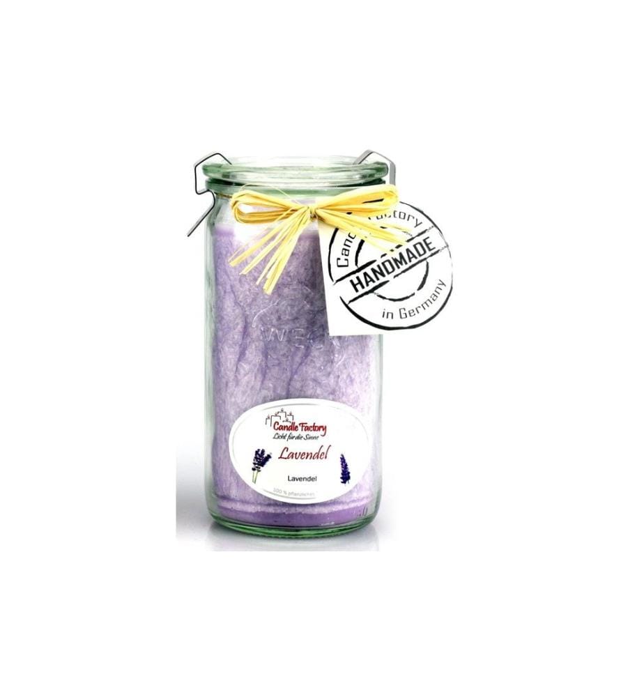 CANDLE FACTORY - Bougie parfumée Lavande Mini Jumbo