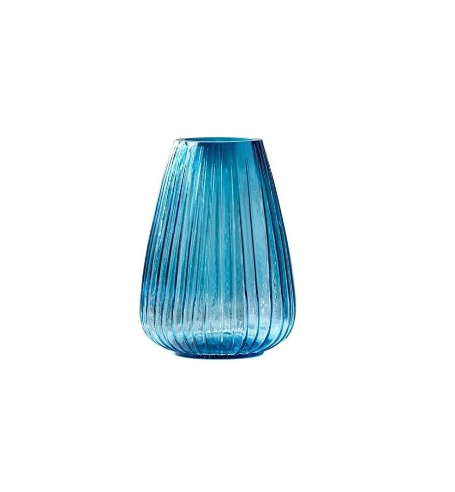 BITZ - Vase Kusintha 22 cm, Bleu foncé