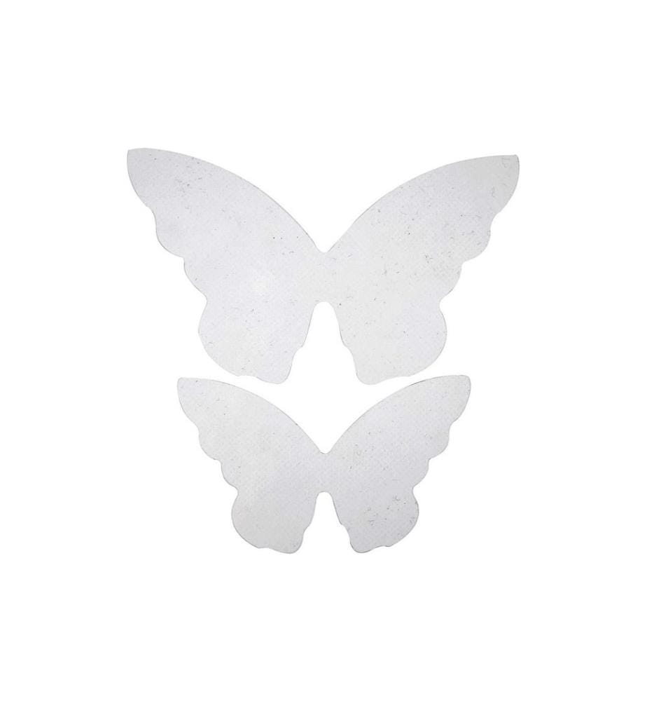 CREATIV COMPANY - Ailes de papillon 20 pièces, Transparent