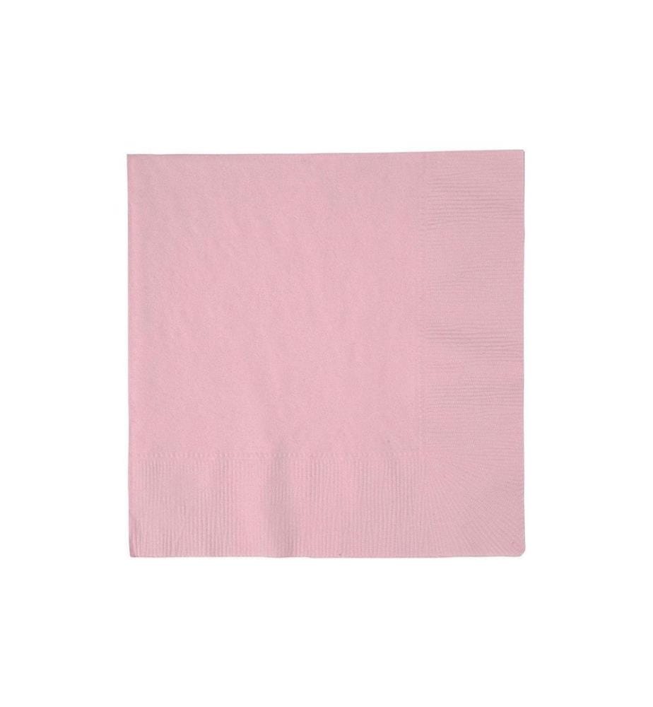 CREATIV COMPANY - Serviettes en papier 33 cm x 33 cm, 20 Pièce/s, Rose