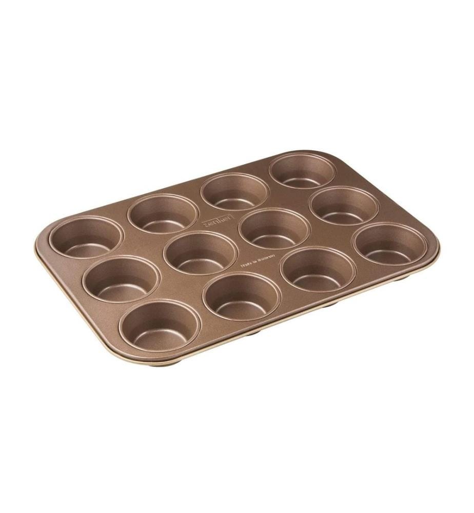 ZENKER - Moule à muffins Mojave Gold 12 auges