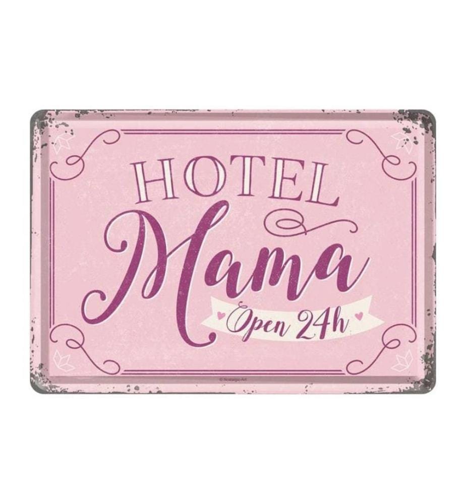 NOSTALGIC ART - Carte postale Hotel Mama 14 x 10 cm