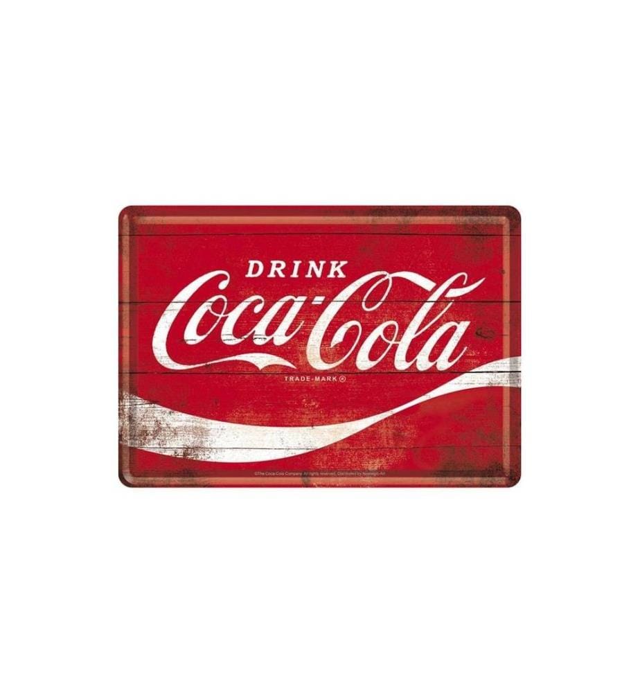 NOSTALGIC ART - Carte postale Coca Cola 14 x 10 cm