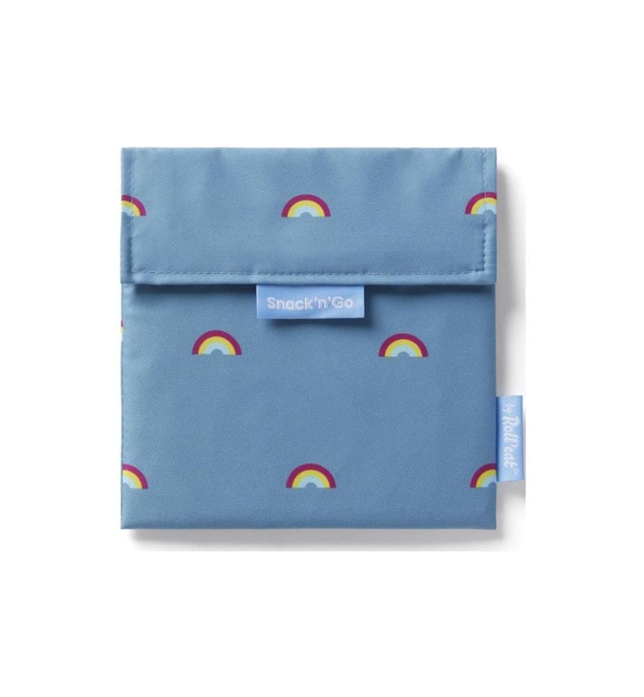 Roll'eat - Sac à lunch SnacknGo Icons Rainbow Bleu clair