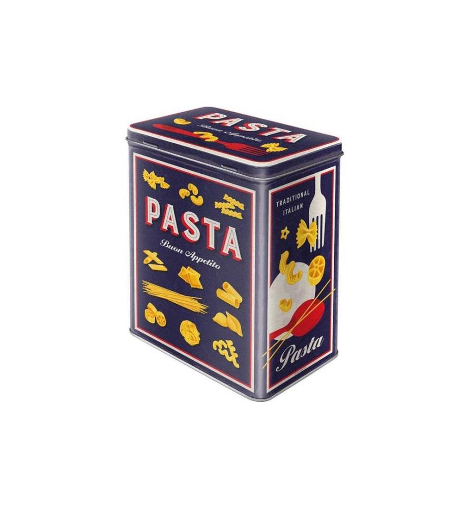 NOSTALGIC ART - Boîte à provisions Pasta Variety 3 l, Multicolore