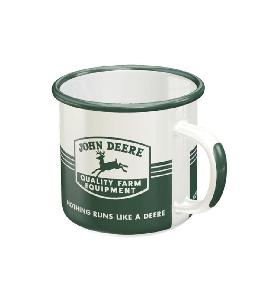NOSTALGIC ART - Tasse universelle John Deere 360 ml, 1 Pièce/s, Vert/Blanc