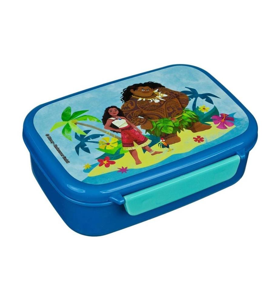 SCOOLI - Boîte casse-croûte Vaiana Bleu/Multicolore