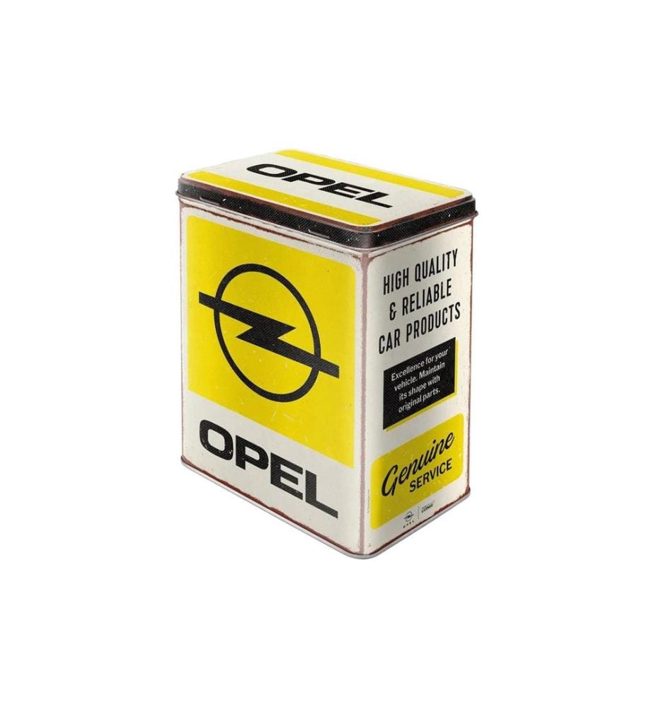 NOSTALGIC ART - Boîte à provisions Opel Service 3 l, Multicolore
