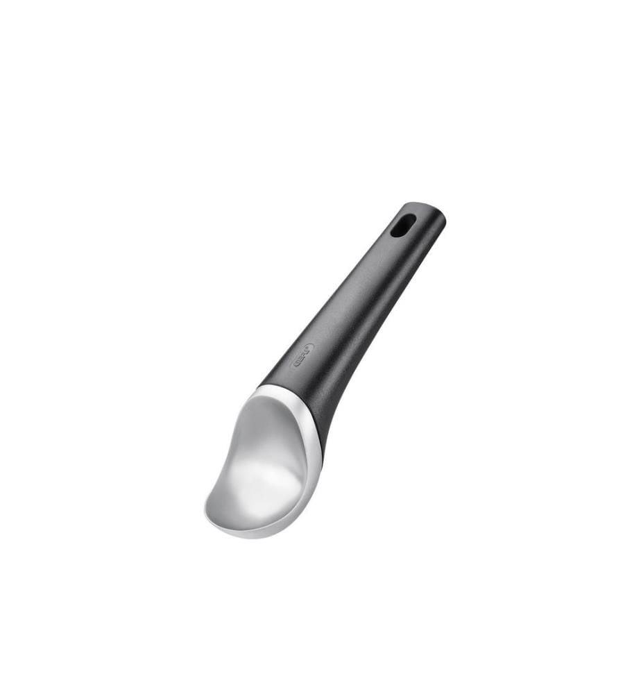 GEFU - Portionneur à glace Italia 19 cm, Noir/Argenté
