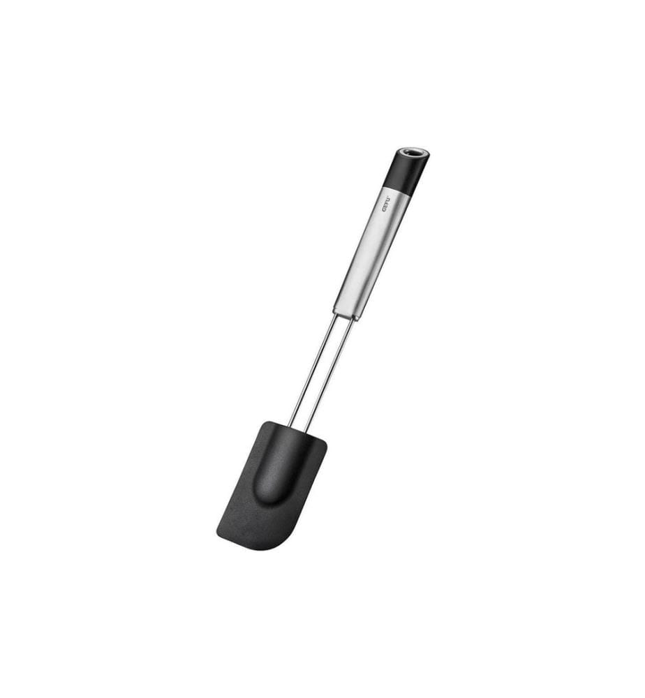 GEFU - Corne Primeline 28,6 cm, Noir/Argenté