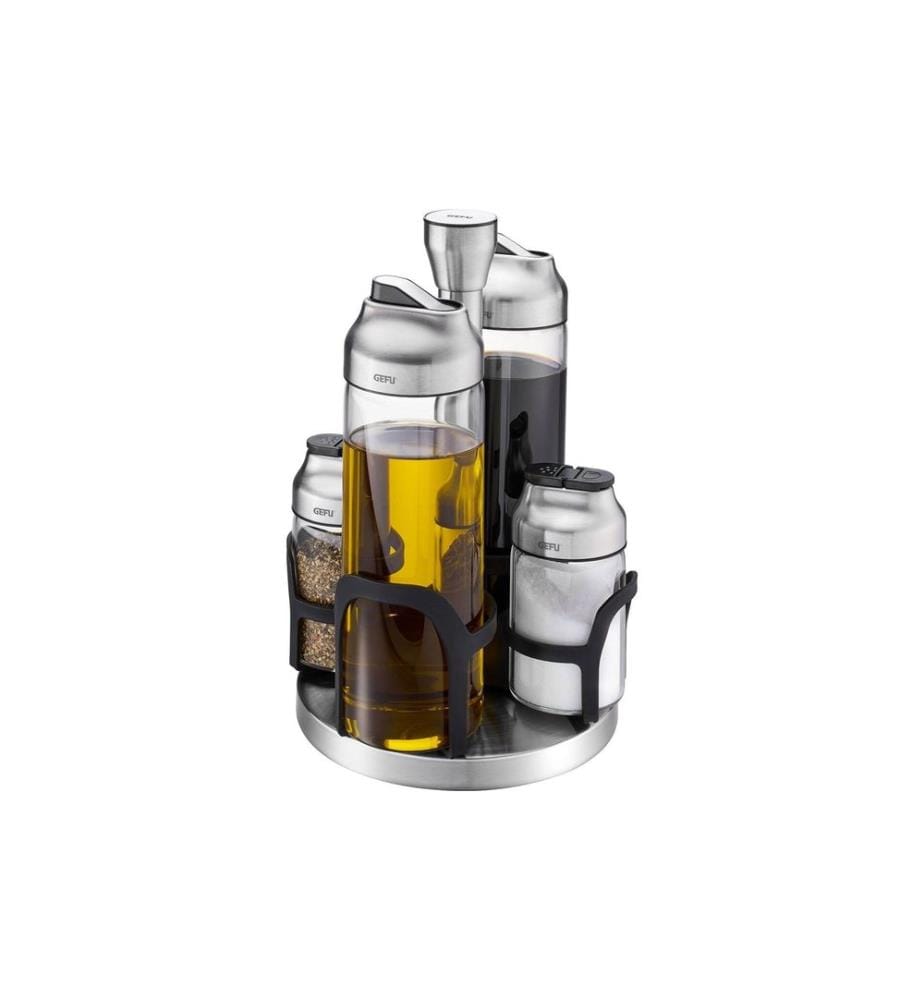 GEFU - Service vinaigre-huile et épices Kippo 5 pièces