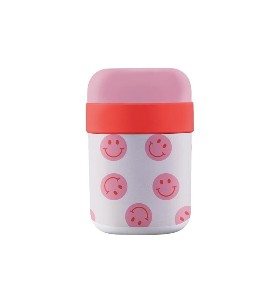 BioLoco - Lunchpot Bonne matinée Rose/Rouge