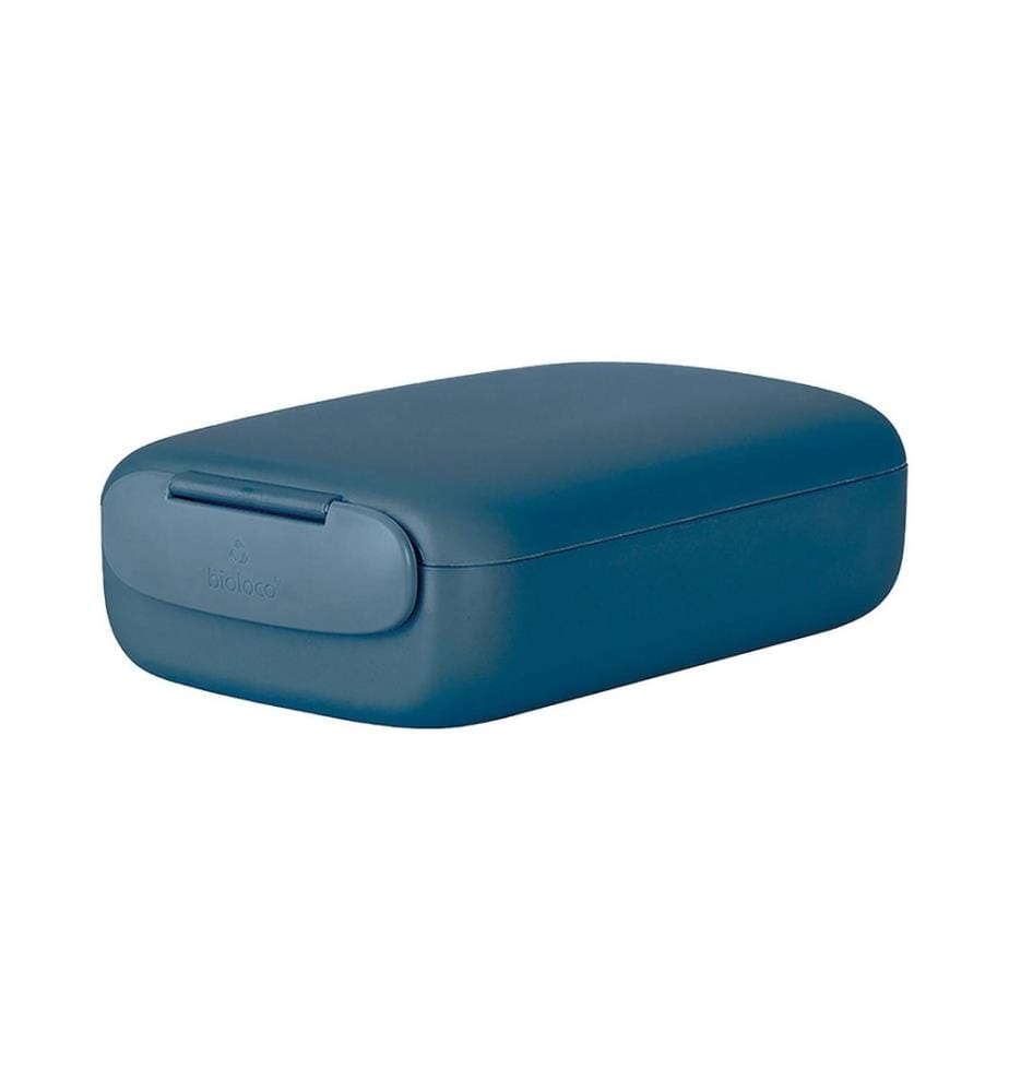 BioLoco - Boîte casse-croûte rectangle -Midnight Gris bleu