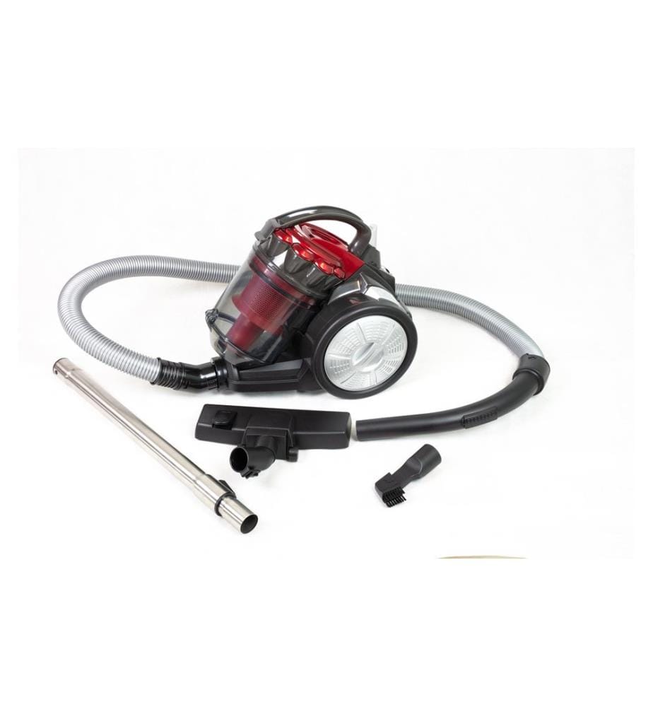 OHMEX - Aspirateur traîneau Cyclonic Vacuum Cleaner Rouge