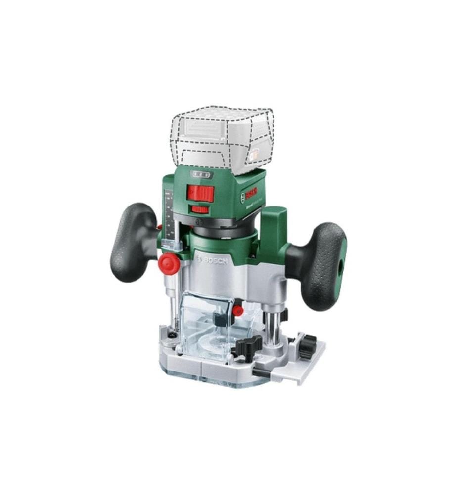 BOSCH - Kit combiné routeur sans batterie ni chargeur