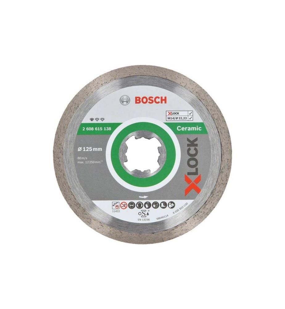 BOSCH - Professional Disque à tronçonner diamanté X-LOCK Standard Ceramic 125 mm