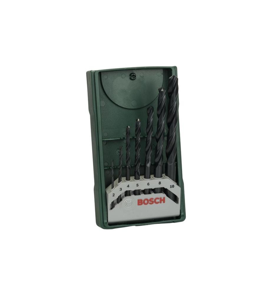 BOSCH - Kits de forets à métaux Mini-X-Line, 7 pièces