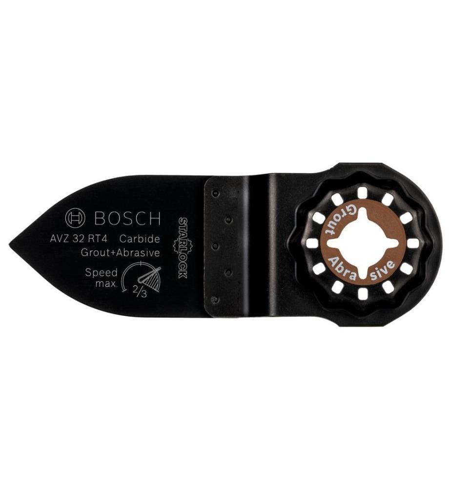 BOSCH - Doigt à poncer Starlock Carbide-RIFF AVZ 32 RT4 32 x 50 mm
