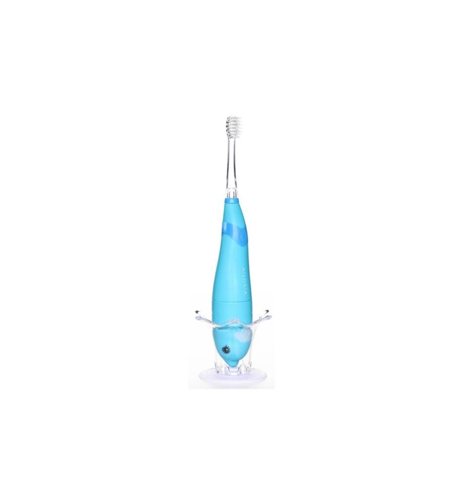 Ailoria - Brosse à dents sonique Bubble Brush pour enfants, bleu