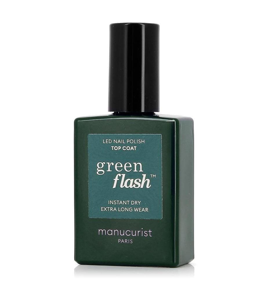 Top Coat Semi-Permanent Green Flash - 15 ml