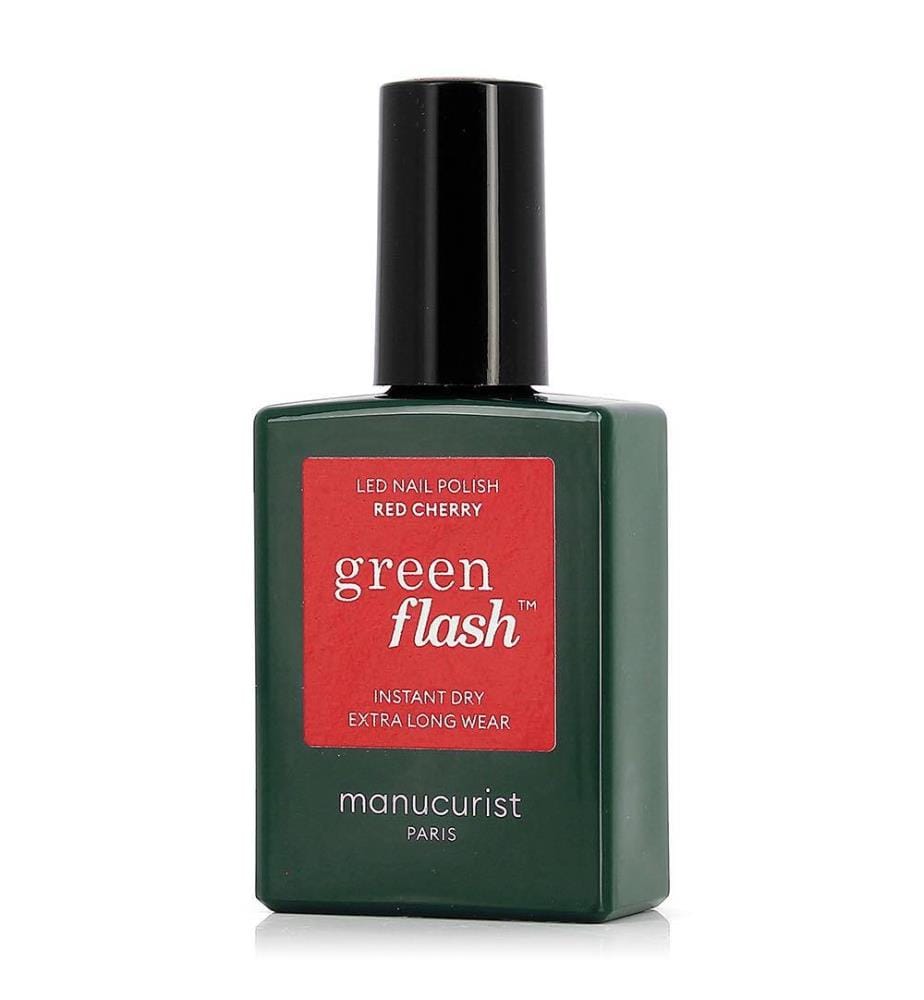 Vernis Semi-Permanent Red Cherry Green Flash - 15 ml