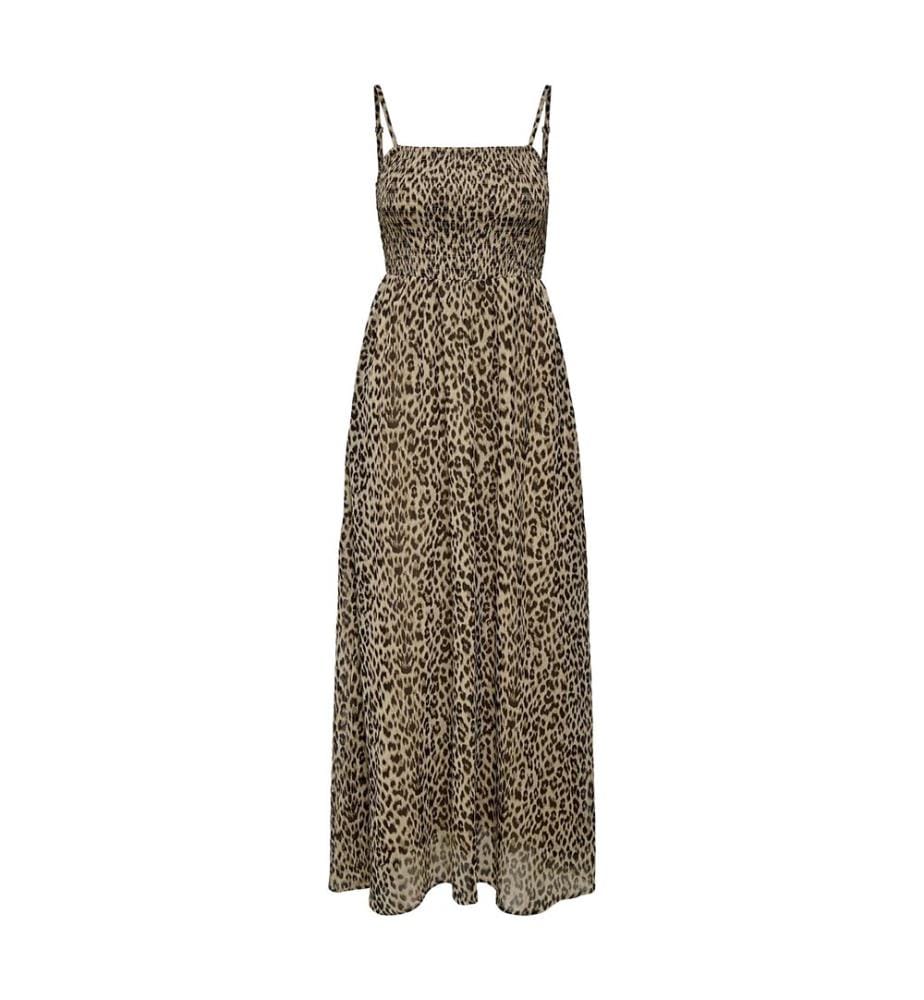Robe Longue Elena - Léopard