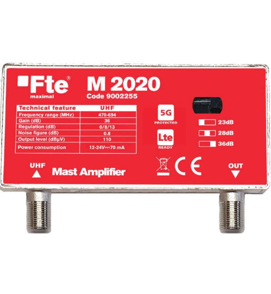 Amplificateur de mât FTE - Modèle : M2020