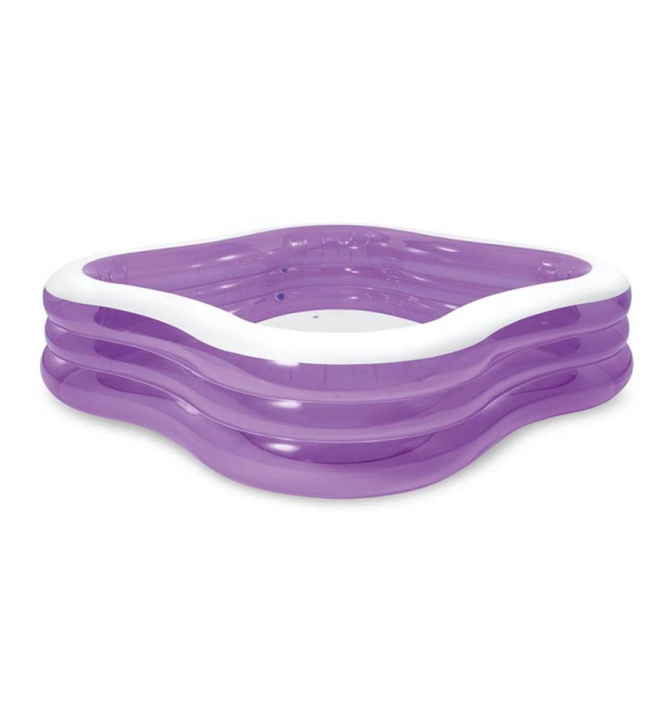 Piscine Gonflable Beach Wave 229 x 229 x 56 cm - Violet