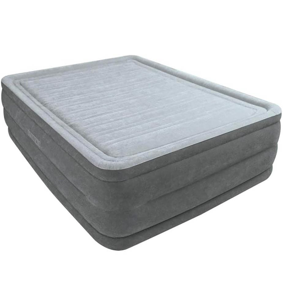 Lit gonflable Comfort Plush 2 personnes 2,03 x 1,52 x 0,56 m - Gris