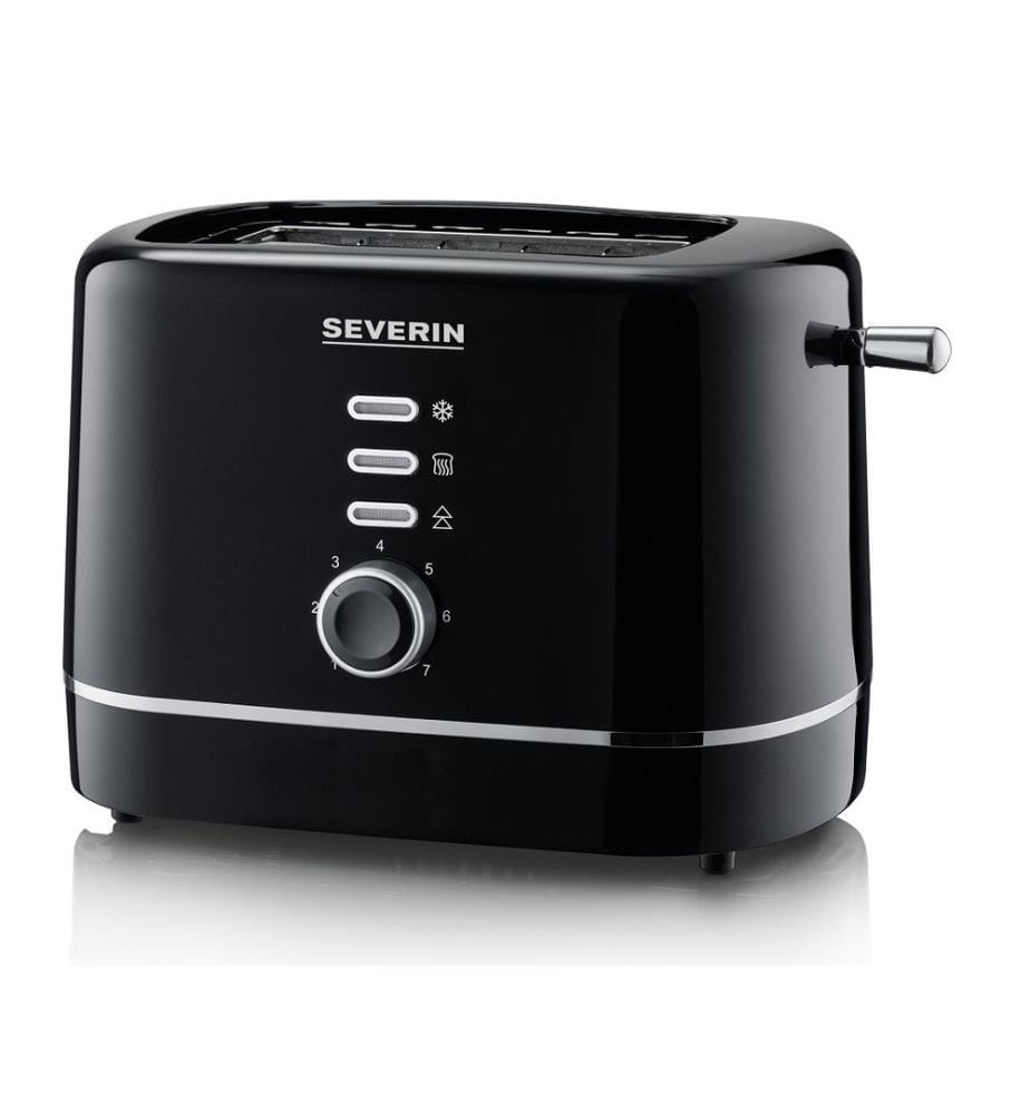 Grille-Pain BLACK+DECKER 4 Fentes - Fonction Décongélation, Chauffe-Pain Amovible, 1960W, Inox