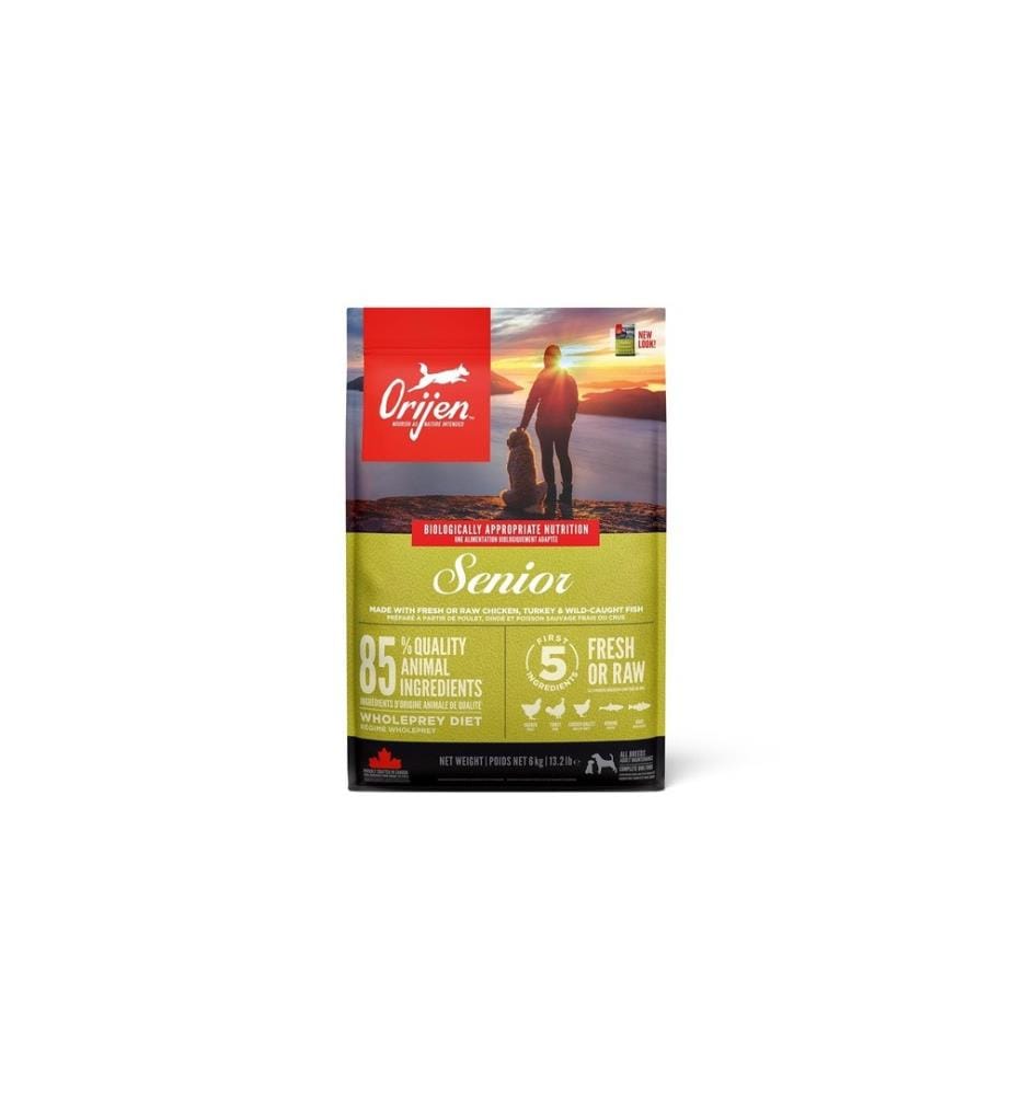 ORIJEN - Alimentation sèche Dog Senior avec poulet, 6 kg