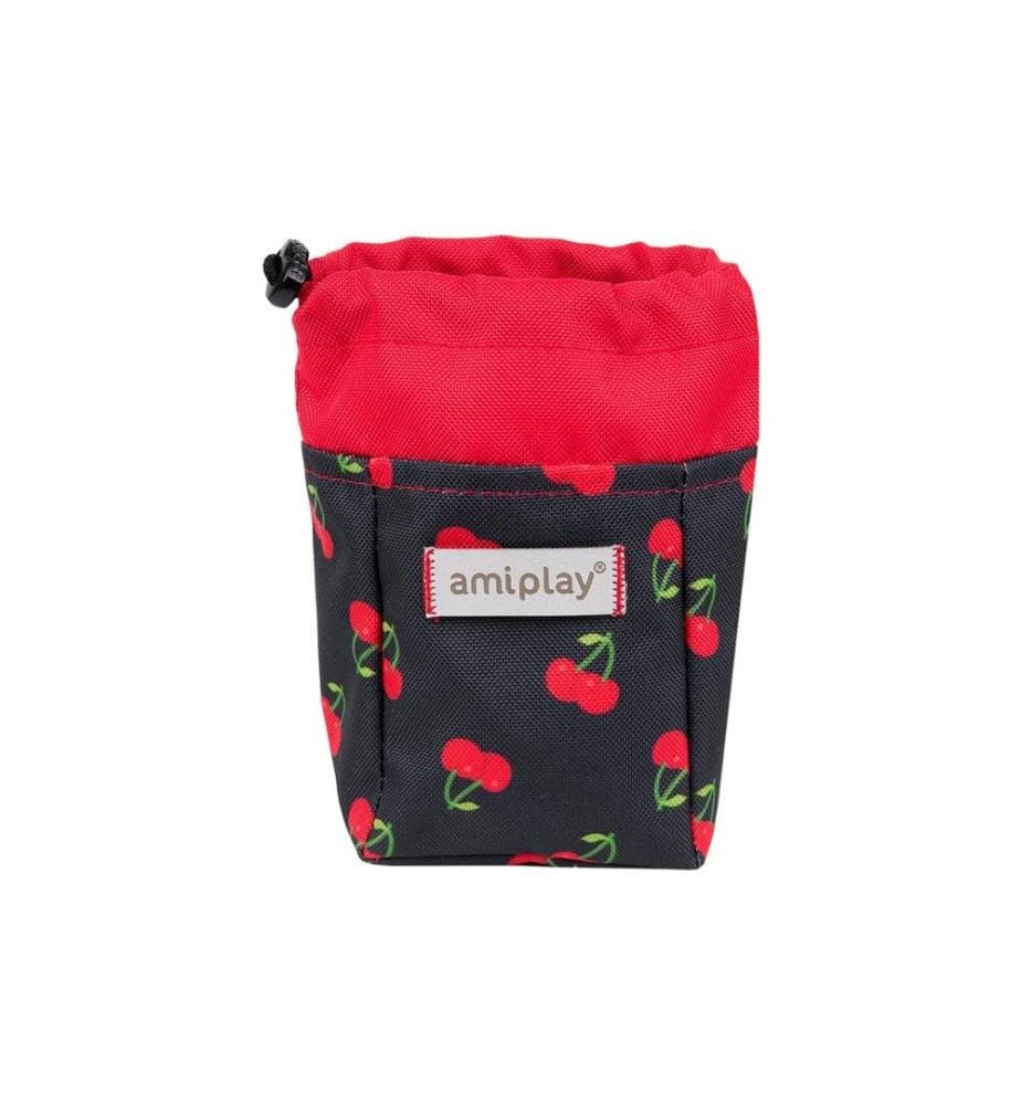 AMIPLAY - Sachets à collation Be Happy Cherry, noir/rouge