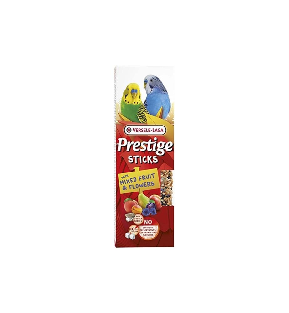 VERSELE LAGA - Nourriture pour oiseaux d'ornement Bâtonnets Prestige Fruits et fleurs 2 pièces