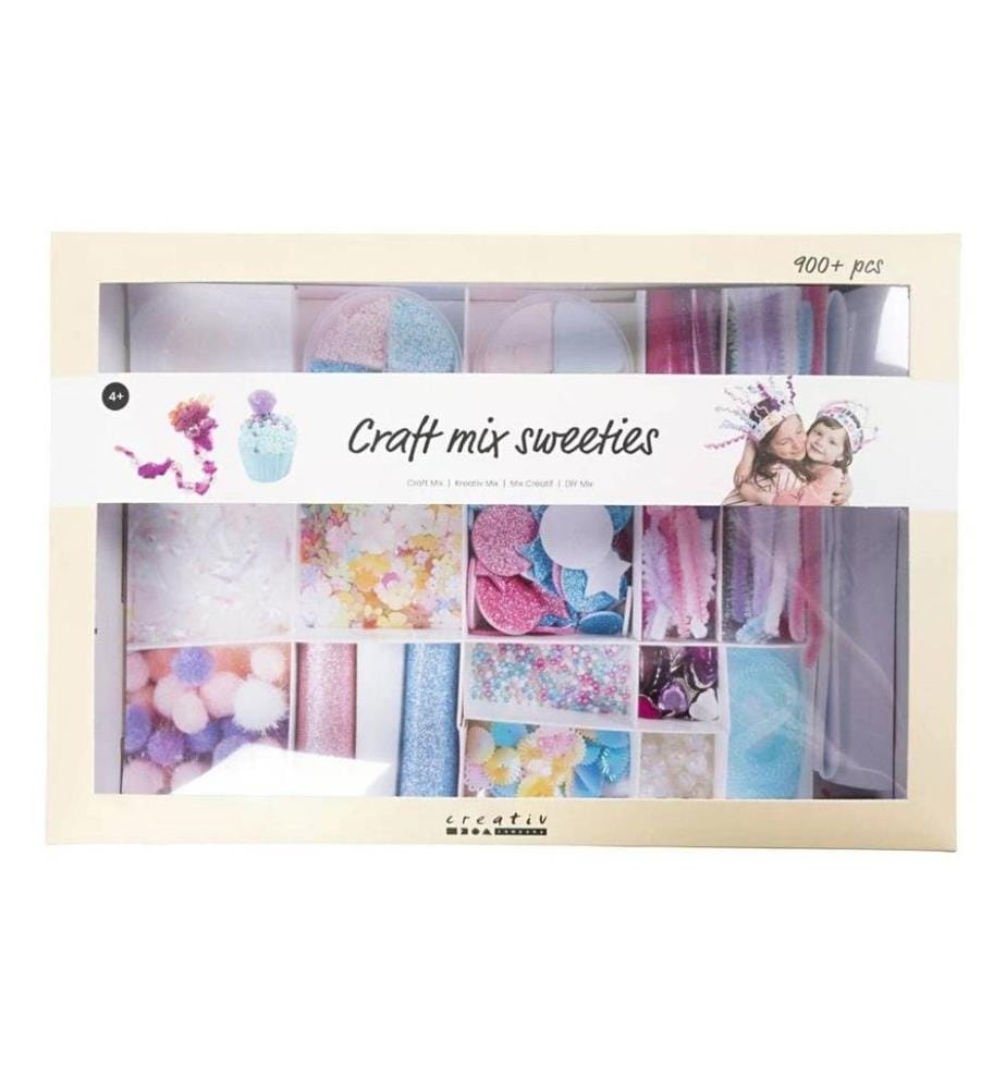 CREATIV COMPANY - Kits de bricolage Mix créatif de friandises Couleurs pastel