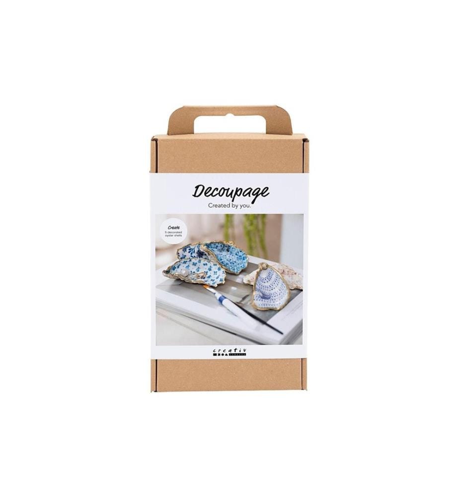 CREATIV COMPANY - Kits de bricolage Decopatch Coquillages
