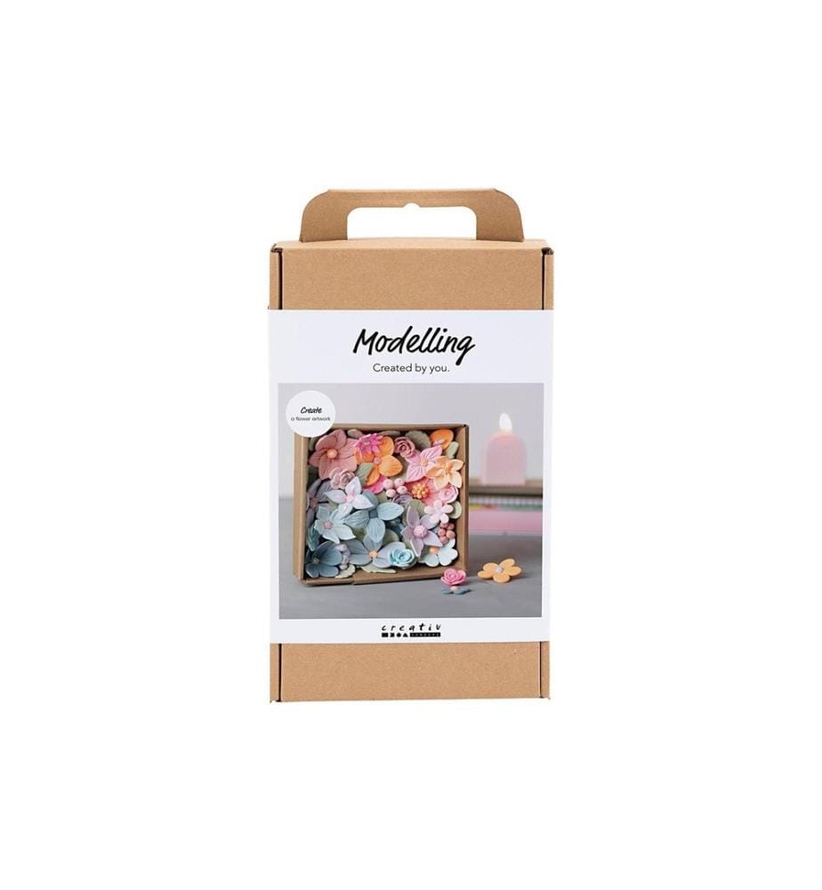 CREATIV COMPANY - Kits de bricolage Argile de soie Couleurs pastel
