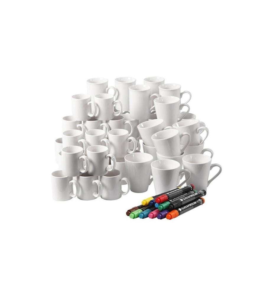 CREATIV COMPANY - Tasse en porcelaine 48 Pièce/s