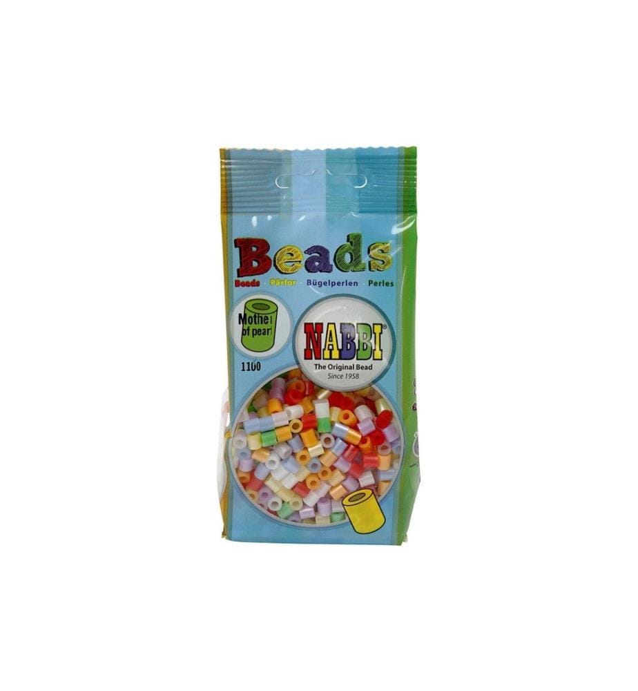 CREATIV COMPANY - Perles à repasser Nabbi moyen couleurs nacrées
